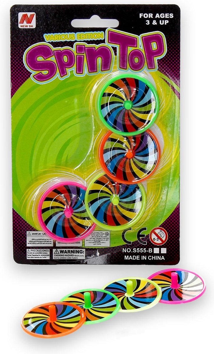    letjes | Spinning   4 stuks op kaart 17x11cm